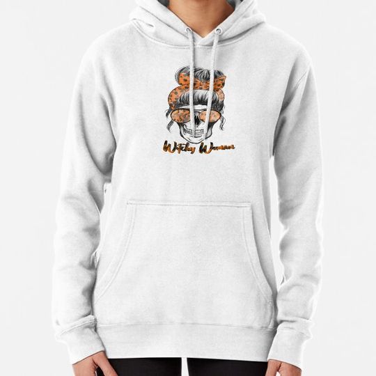 Discover Witchy Woman Halloween and Fall Skull Hoodies