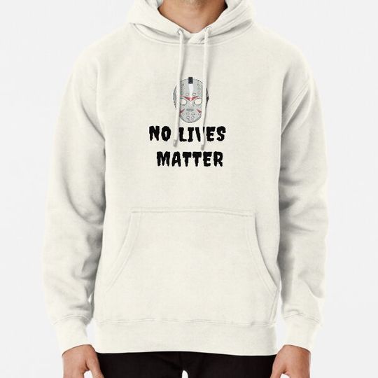 Discover No Lives Matter Scary Mask Custome Halloween Design Hoodies