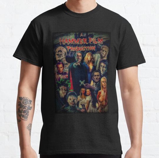 Discover Hammer Horror T-shirts