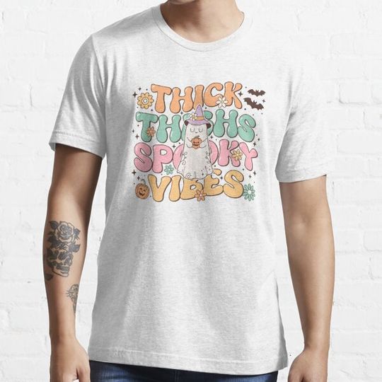 Discover Thick Thighs Spooky Vibes T-shirts