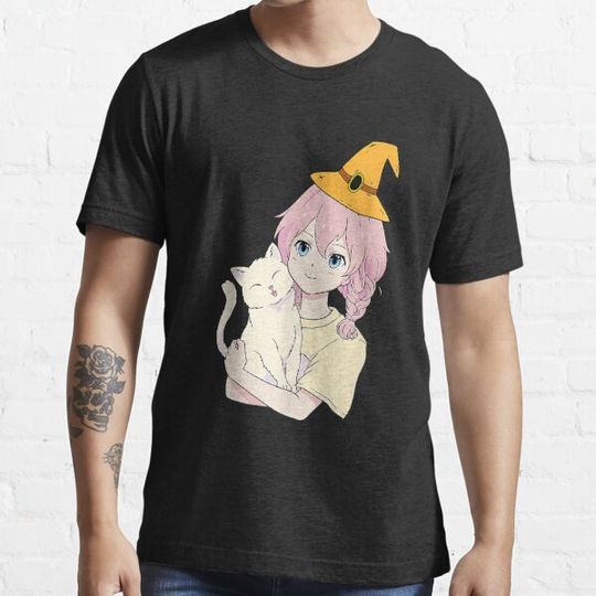 Discover Anime Girl Cat Lover Lazy Halloween Costume Kawaii Kitten T-shirts
