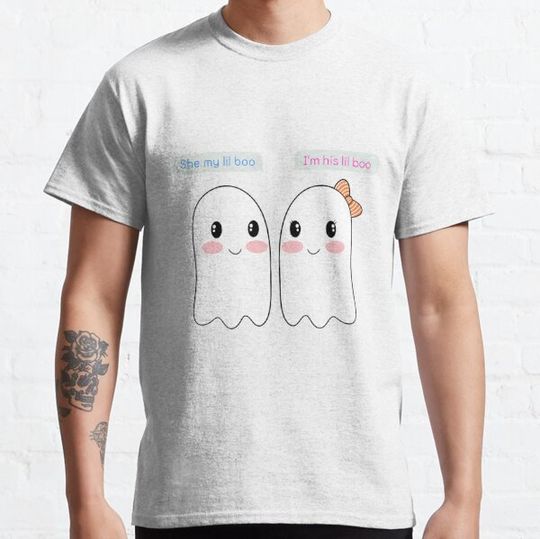 Discover Lil Boo | Shawty A Lil Baddie | Boo | Halloween Ghost | Ghost PNG | Halloween Wallpaper T-shirts
