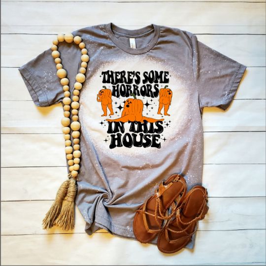 Discover Horrors in This House T-Shirt - Funny Halloween Shirt