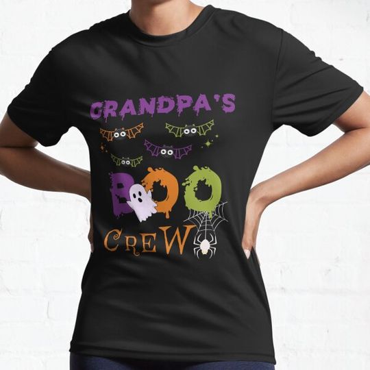 Discover Grandpa's Boo Crew Halloween Shirt, grampa Fall Shirts, Mimi Little Pumpkin Shirt, Grandpa Halloween Sweatshirt T-shirts