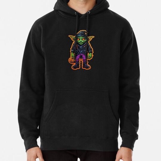Discover Halloween Goblin With Pumpkin Hoodies