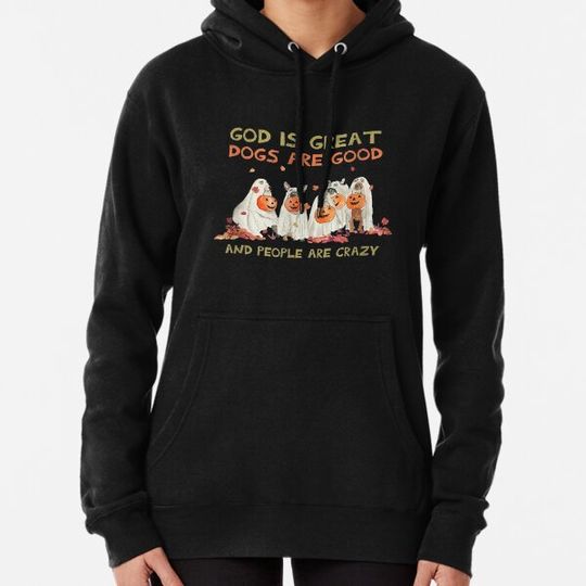 Discover My Dog Is Boo Halloween Hoodie with Pumpkin Design