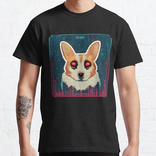 Discover Cybperpunk Corgi T-shirts