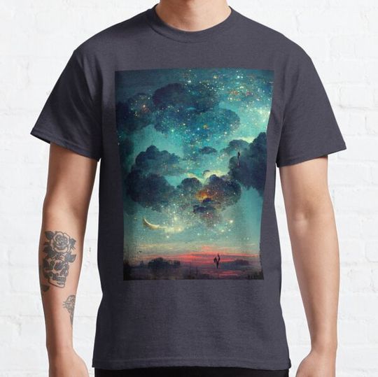 Discover A colorful dawn sky T-shirts
