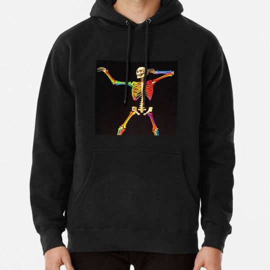 Discover Watersprinkler Rainbow Skeleton | AI generated art Hoodies
