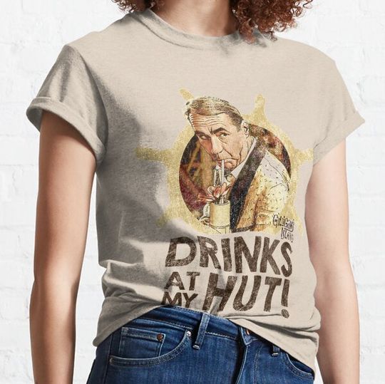 Discover Gilligan's Island Mr. Howell Drinks T-shirts
