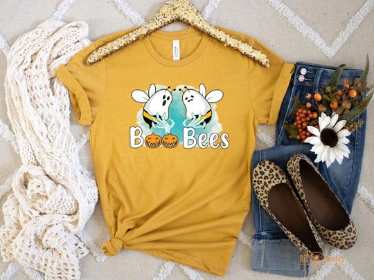 Discover Boo Bees Cute Halloween Shirt