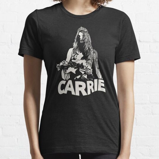 Discover Carrie movie white T-shirts
