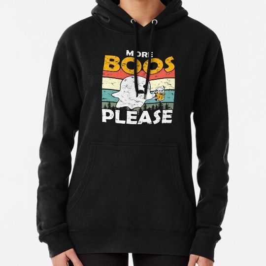 Discover More Boos Please - Ghost Beer Drinking Hoodies