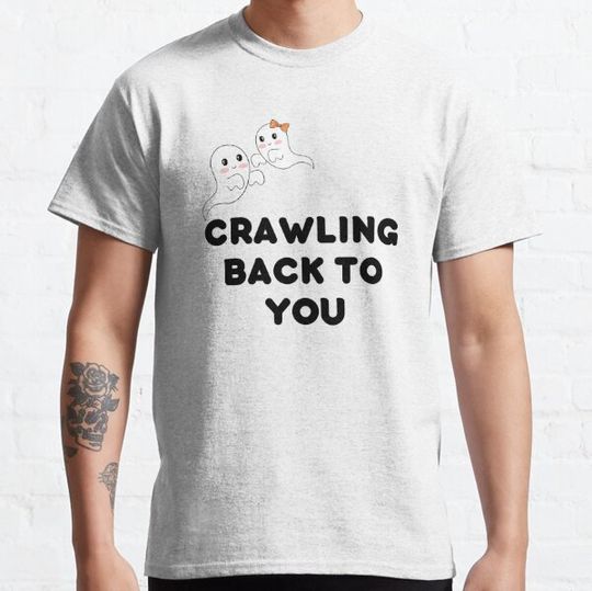 Discover Crawling back to you | Cute ghost couple T-shirts