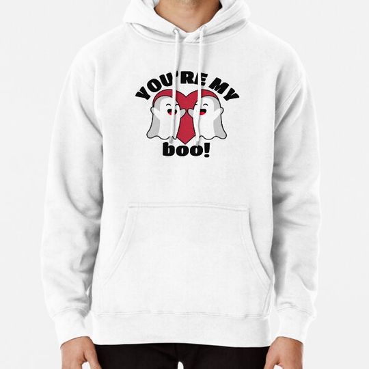 Discover You're My Boo Cute Ghost Couple Halloween Hoodies