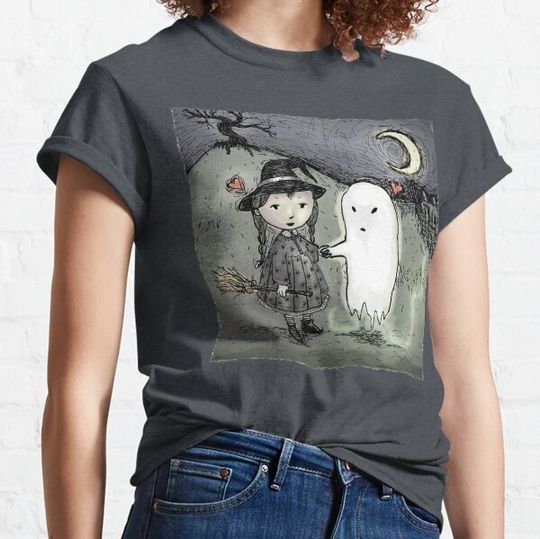 Discover Witch Loves Ghost T-shirts