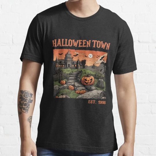 Discover Halloween Town EST 1998, HalloweenTown university T-shirts