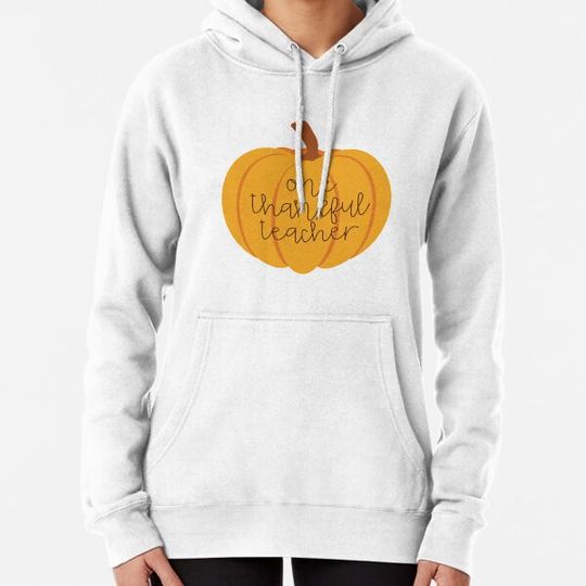 Discover One Thankful Teacher Pumpkin Hoodies