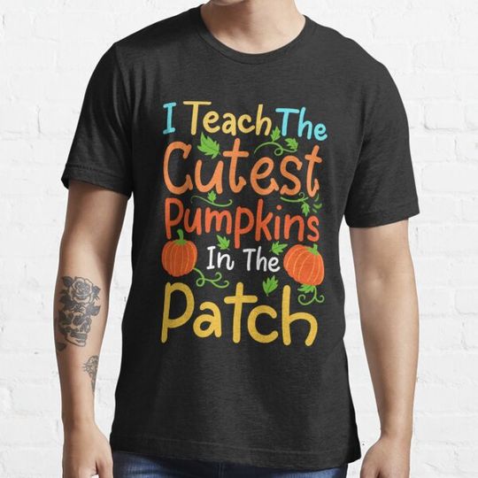 Discover Halloween Teacher Pumpkin T-shirts