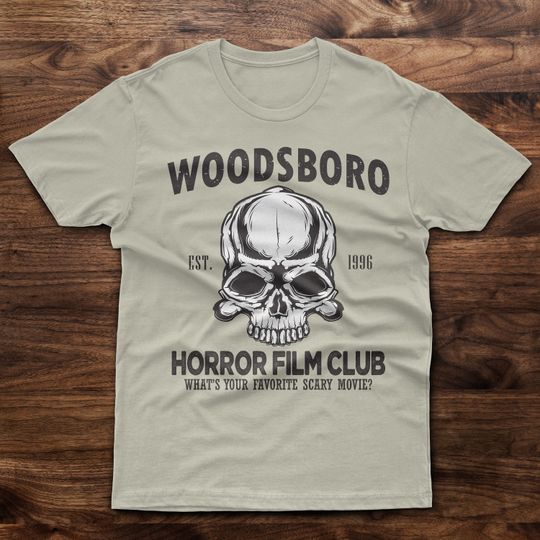 Discover Halloween Shirt, Woodsboro Horror Club Shirt, Scream, Scream-ghost, Thriller, Horror, Scary, Halloween Shirt, Ghost, Horror