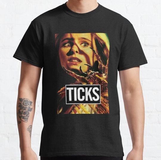 Discover Ticks - "VHS Cover Art"【﻿Ｈｏｒｒｏｒ】 Design （1993）☆VHS|Gasm Video☆  Limited Edition | Perfect Gift For You And Friends T-shirts