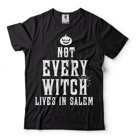 Discover Halloween Costume T-Shirt Halloween Party Cool Witch T-Shirt