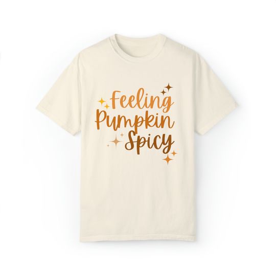 Discover Feeling Pumpkin Spicy  Unisex T-Shirt, , Fall Pumpkin Spice T-Shirt