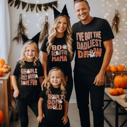 Discover Sibling Group Halloween Shirt