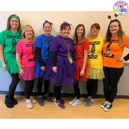 Discover Crayon Matching Cosplay Shirts, Halloween Costume For Family Group T Shirt, Teacher Cosplay Tee, Funny Crayon Color School Matching Gifts