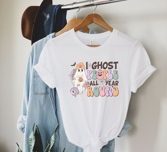 Discover Funny Ghost Halloween Theme Tees
