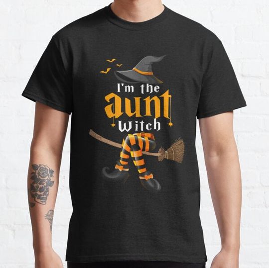 Discover I’m The Aunt Witch Halloween Costume T-shirts