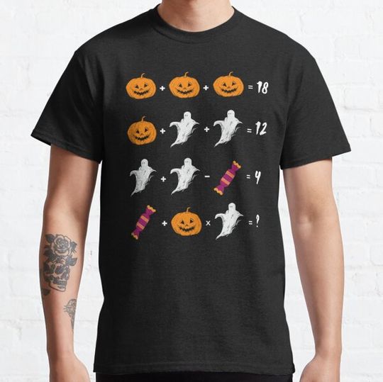 Discover Order of Operations Halloween Quiz Funny Math Teacher T-shirts