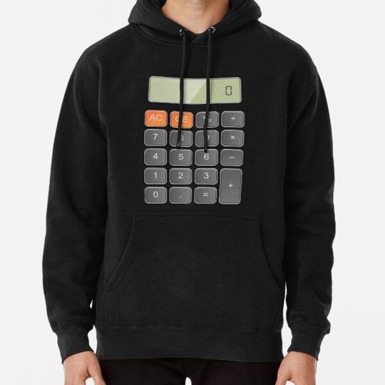 Discover Cool Funny Calculator Party and Halloween Costume Hoodies