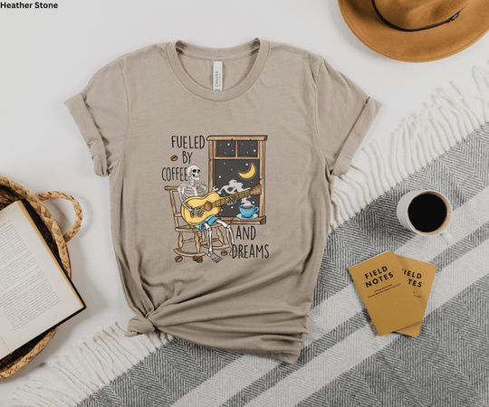 Discover Sarcastic shirt coffee lover christmas gift for women skeleton shirt birthday gift for wife coffee shirt gift for sister funny coffee shirt