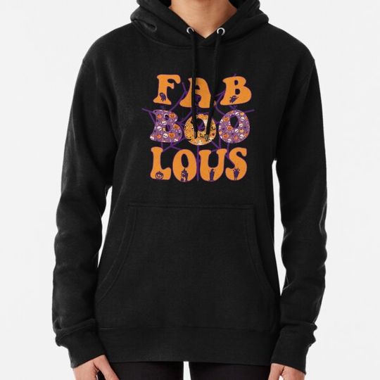 Discover Fab Boo Lous Teacher cool and Funny Boo Ghost Halloween Horror Hoodies