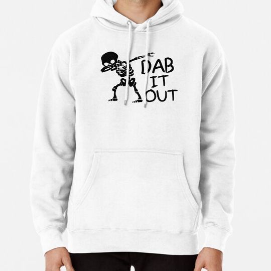 Discover Skeleton Dab It Out Hoodies