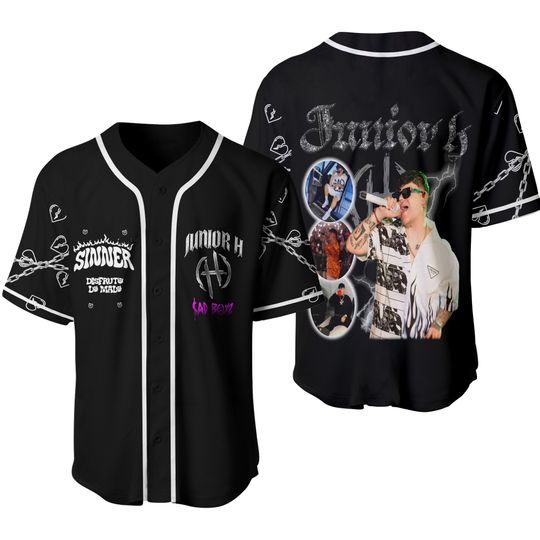 Discover Junior H. Jersey | Sad Boyz merch