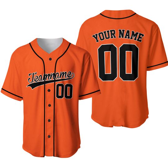 Discover Custom Baseball Uniform Jersey, Personalized Printed Team Name Number