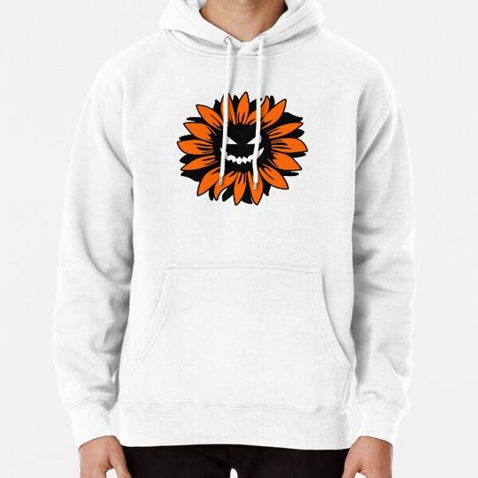 Discover halloween scary evil pumkin funny pumkin head Hoodies
