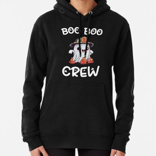 Discover Boo Boo Crew Firefighter Halloween Cute Funny Hoodies