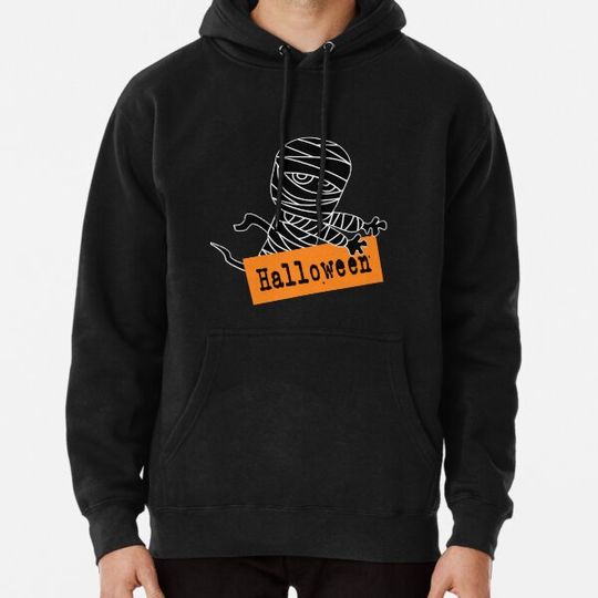 Discover Halloween mummy Hoodies