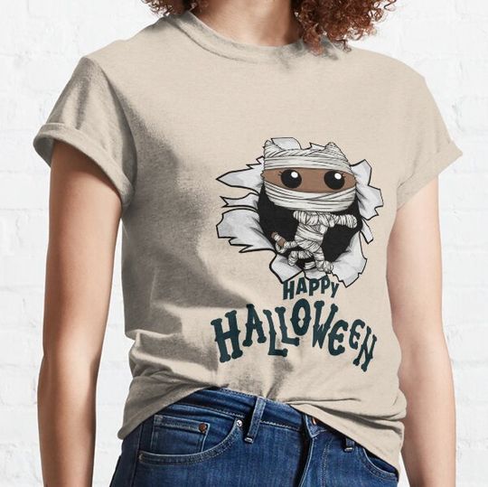 Discover Halloween Mummy Classic T-shirts