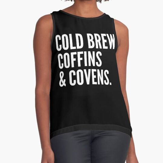 Discover Cold Brew, Coffins & Covens T-shirts