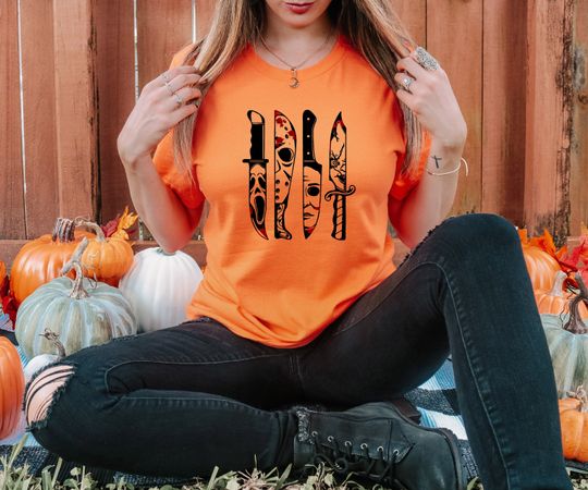 Discover Horror Movie Killers T-Shirt, Scary Fan Tee