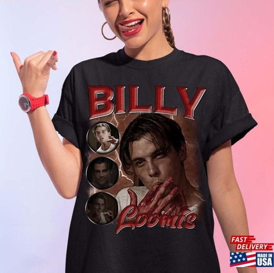 Discover Vintage Billy Loomis Shirt, Scream Movie Sweatshirt, Ghostface Shirt, Ghostface Killer, Stu Macher, Skeet Ulrich, Scary Horror Movie Fan Tee