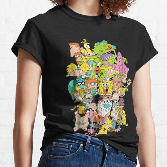 Discover Nick 90s Complete Nick 90s Throwback Character T-shirts