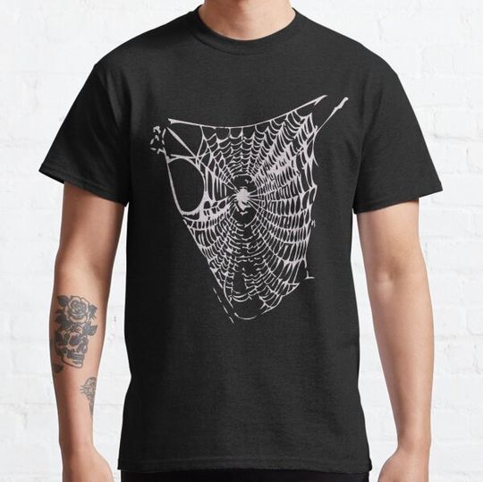 Discover orb weaver web T-shirts
