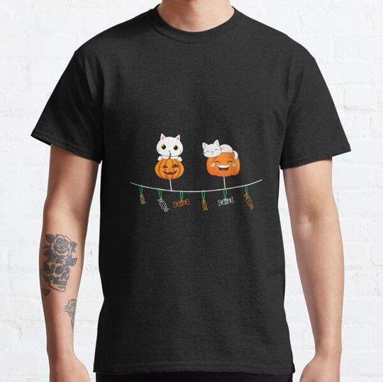 Discover My kitty Halloween Kuromi candy Pumpkins T-shirts
