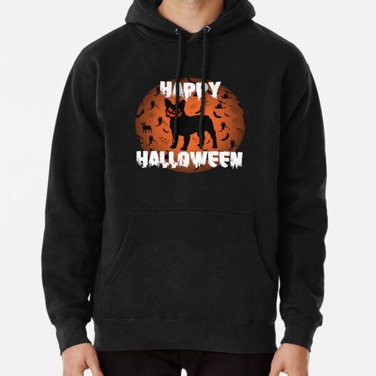 Discover Happy Halloween French Bulldog, Frenchie Halloween Hoodies
