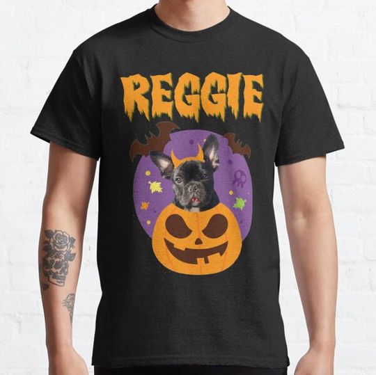 Discover @reggie_the_frenchbulldogm24 - Halloween Theme T-shirts
